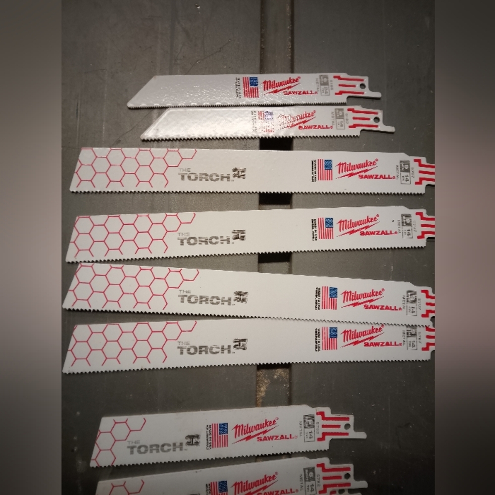 Milwaukee Sawzall Metal Blades